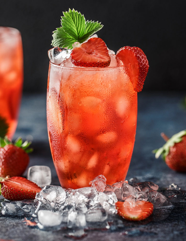 Strawberry Fields Cocktail Drink